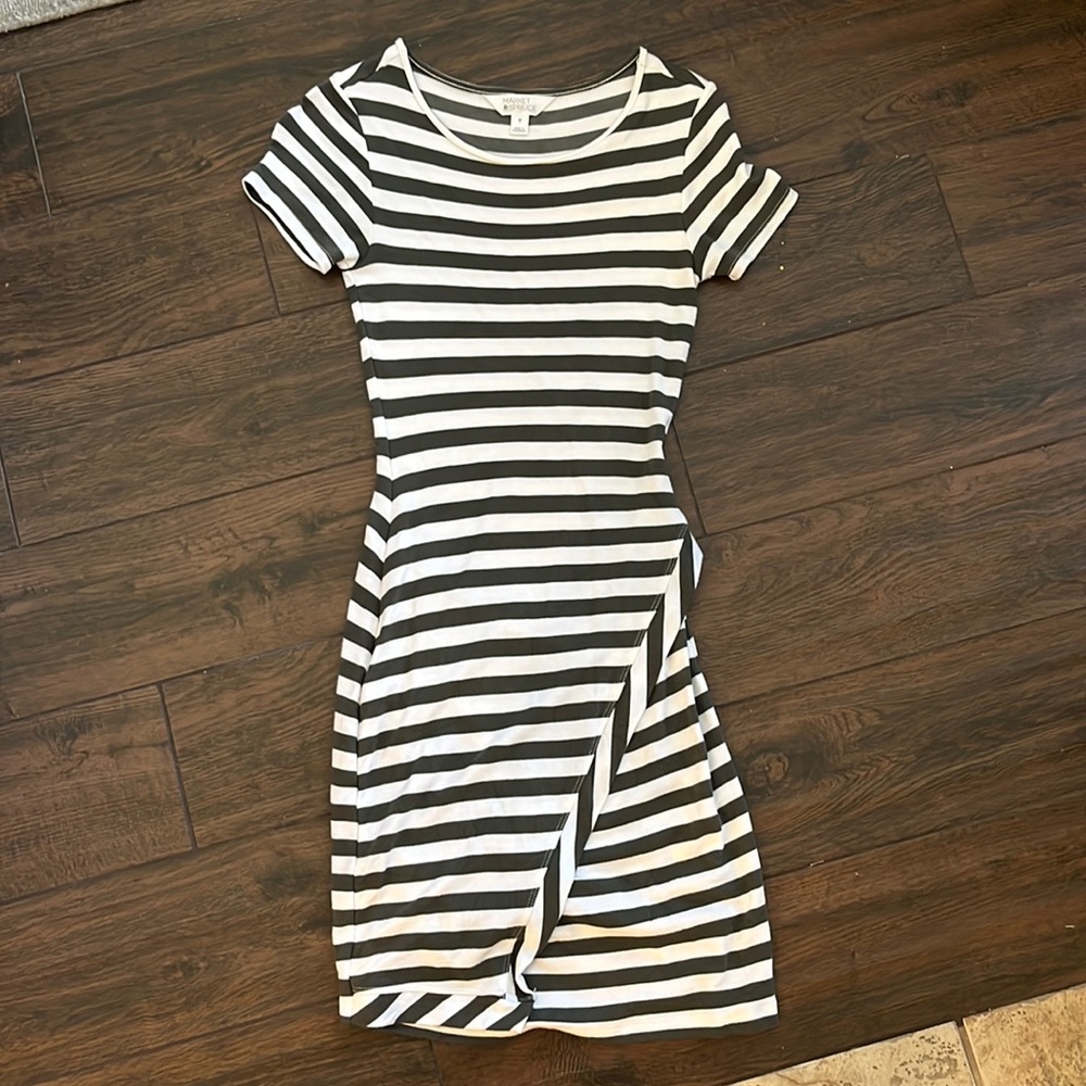 Market & Spruce size XS Stitch Fix striped mini dress